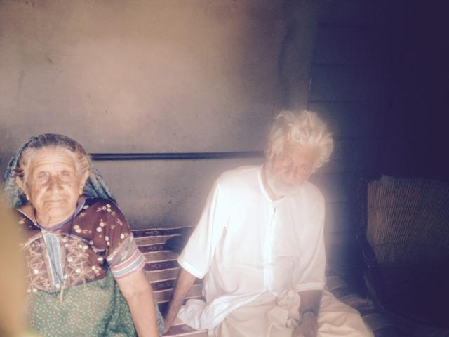 Batti and Peeru Khan at their home in Siyalon Ki Basti. (HT Photo) Batti and Peeru Khan at their home in Siyalon Ki Basti. (HT Photo)