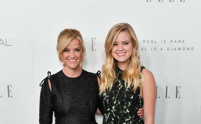Reese Witherspoon and daughter Ava Phillipe attend ELLE's 24th Annual Women in Hollywood Celebration. (AFP)