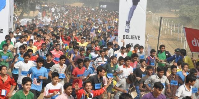 The Salwan Race has special categories where visually challenged as well as special children (with active support from Special Olympics Bharat) are allowed to race. This category was introduced in 2010 to take forward the idea of sports being universal to all. (HT Photo ) The Salwan Race has special categories where visually challenged as well as special children (with active support from Special Olympics Bharat) are allowed to race. This category was introduced in 2010 to take forward the idea of sports being universal to all. (HT Photo )