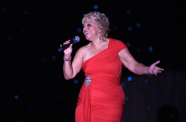 Ms. New Jersey Carolyn Slade Harden performs during the talent segment. (AFP) Ms. New Jersey Carolyn Slade Harden performs during the talent segment. (AFP)