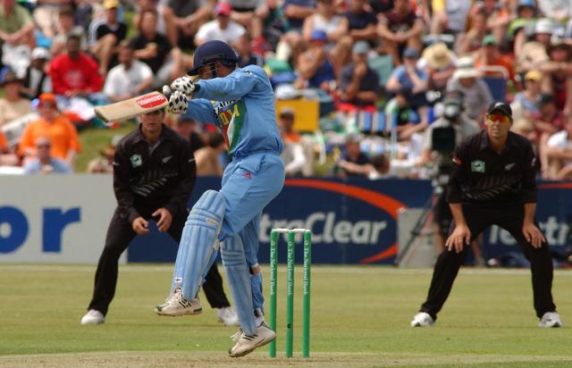 Virender Sehwag was the only Indian who consistently performed with the bat on the tour of New Zealand in 2003. (Getty Images)