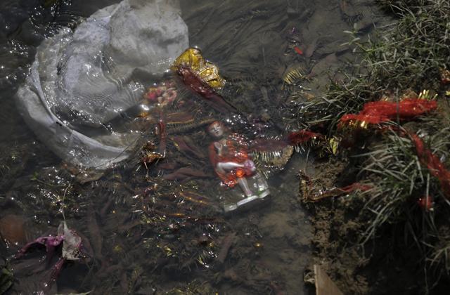 Every year after Diwali, one can find Laxmi and Ganesha idols decaying in nullahs or on the roadsides. Every year after Diwali, one can find Laxmi and Ganesha idols decaying in nullahs or on the roadsides.