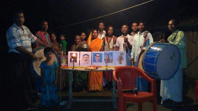 Members of the Matua community observed Mahisasur martyrdom day at Gaighata in North 24 Parganas district. (Photo courtesy: Facebook/Saradindu Uddipan) Members of the Matua community observed Mahisasur martyrdom day at Gaighata in North 24 Parganas district. (Photo courtesy: Facebook/Saradindu Uddipan)