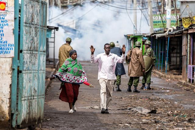 Sporadic clashes as Kenya votes in disputed re-election | World News ...