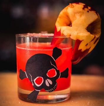Vamp’s Blood by mixologist Sandeep Das of Ministry of Beer.