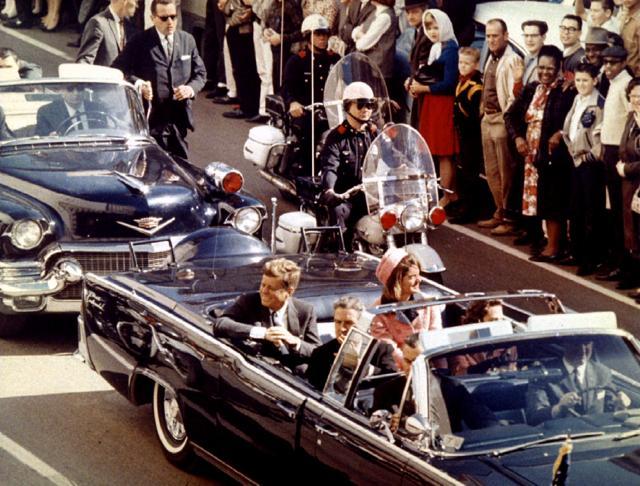 John F Kennedy, First Lady Jaqueline Kennedy and Texas governor John Connally ride in a limousine moments before Kennedy was assassinated, in Dallas, Texas. (Reuters File Photo) John F Kennedy, First Lady Jaqueline Kennedy and Texas governor John Connally ride in a limousine moments before Kennedy was assassinated, in Dallas, Texas. (Reuters File Photo)