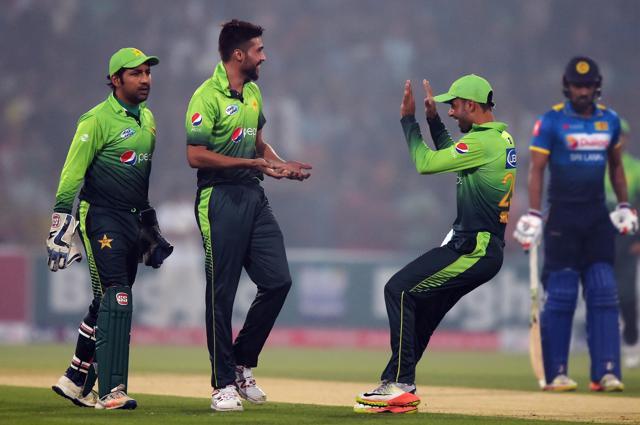 Mohammad Amir (C) took for wickets for Pakistan against Sri Lanka. (AFP) Mohammad Amir (C) took for wickets for Pakistan against Sri Lanka. (AFP)