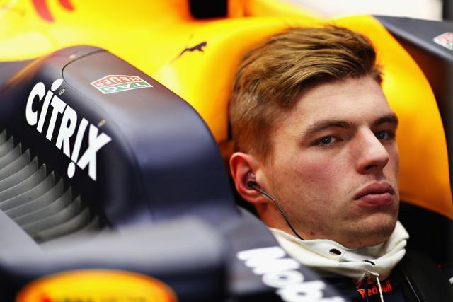 Max Verstappen will start second but he had a meeting with the stewards over an incident where he seemed to impede Valtteri Bottas. (AFP)