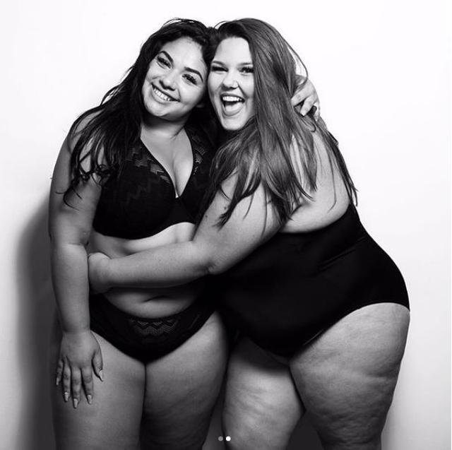 Many followers have praised the women on Instagram, suggesting they look better in the unedited image. (Instagram/ dianasirokai)