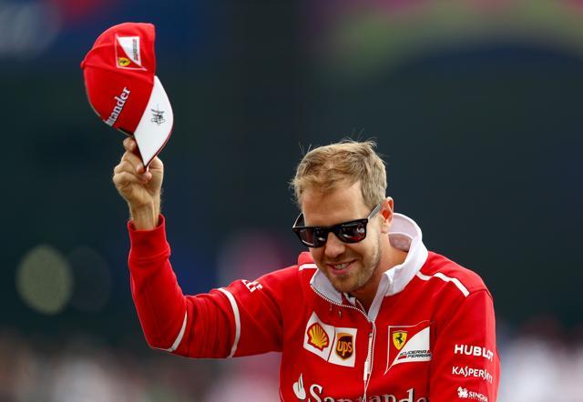 Sebastian Vettel has admitted that Mercedes were the better team in the 2017 Formula One season. (AFP) Sebastian Vettel has admitted that Mercedes were the better team in the 2017 Formula One season. (AFP)
