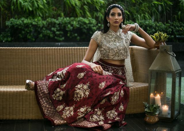 Gemstone tones like opal ivories and garnet maroons are beautiful picks for a winter wedding. The vintage touch of florals adds charm. (Jasjeet Plaha/HT Photo) Gemstone tones like opal ivories and garnet maroons are beautiful picks for a winter wedding. The vintage touch of florals adds charm. (Jasjeet Plaha/HT Photo)
