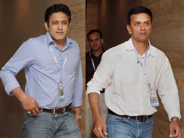 Anil Kumble’s sacking was a sad episode in the Indian cricket team, according to Rahul Dravid. (AFP)