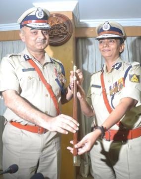 Neelamani N Raju, 57, director general and inspector general of police (DG-IGP). (HT Photo)