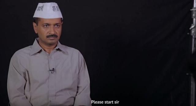 Arvind Kejriwal in a still from the documentary.