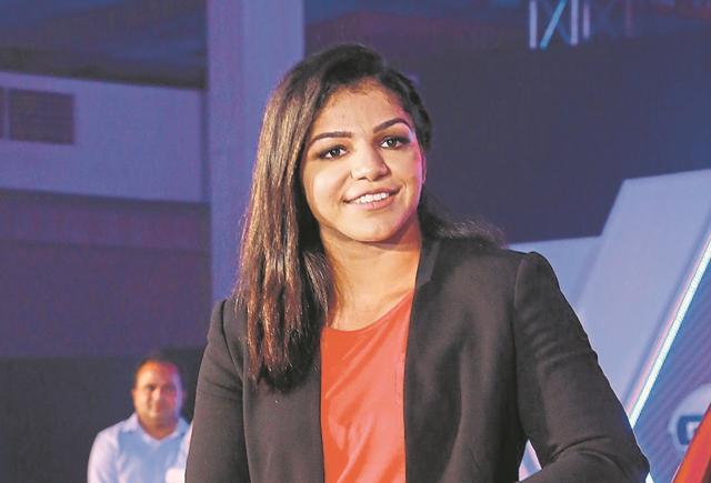Wrestler Sakshi Malik (Amal KS/HT Photo) Wrestler Sakshi Malik (Amal KS/HT Photo)