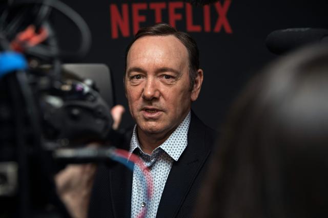 This file photo taken on February 23, 2016 shows actor Kevin Spacey arriving for the season 4 premiere screening of the Netflix show House of Cards in Washington, DC. (AFP) This file photo taken on February 23, 2016 shows actor Kevin Spacey arriving for the season 4 premiere screening of the Netflix show House of Cards in Washington, DC. (AFP)