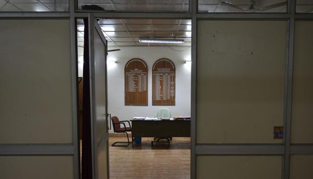 The superintendent’s office. (Raj K Raj/HT PHOTO) The superintendent’s office. (Raj K Raj/HT PHOTO)