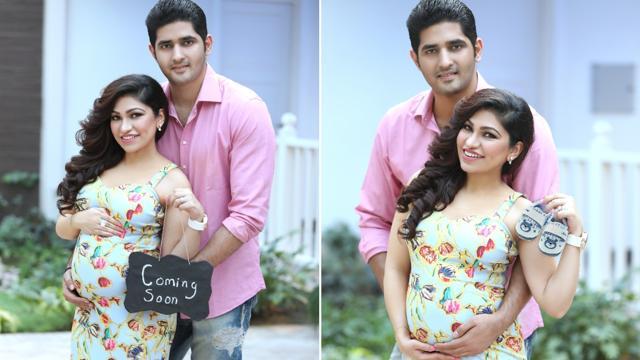 Tulsi Kumar poses for an adorable maternity shoot, will name her baby ...