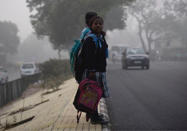 The humidity level in Delhi was recorded at 98 per cent at 8.30am on Wednesday. (Burhaan Kinu / HT Photo) The humidity level in Delhi was recorded at 98 per cent at 8.30am on Wednesday. (Burhaan Kinu / HT Photo)