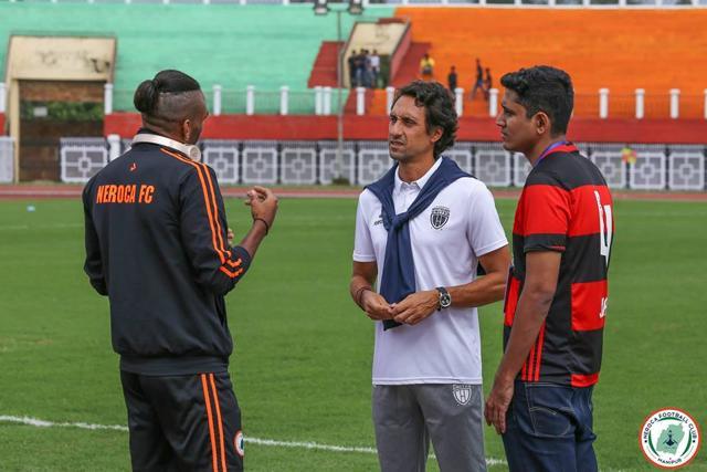 João Carlos Pires de Deus is NorthEast United FC’s fourth head coach in four years and he will be hoping to get the team to a play-off spot in the 2017-18 Indian Super League. (Facebook/NEROCA) João Carlos Pires de Deus is NorthEast United FC’s fourth head coach in four years and he will be hoping to get the team to a play-off spot in the 2017-18 Indian Super League. (Facebook/NEROCA)