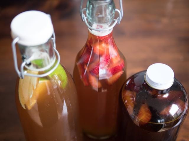 There are many kombucha brands on the market offering up a diverse roster of exciting, bold and flavours. (Shutterstock) There are many kombucha brands on the market offering up a diverse roster of exciting, bold and flavours. (Shutterstock)