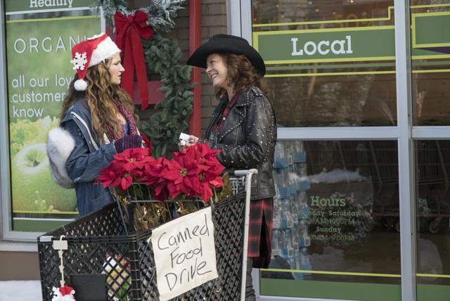 This image released by STX Entertainment shows Kathryn Hahn, left, and Susan Sarandon in the film, A Bad Moms Christmas. (AP) This image released by STX Entertainment shows Kathryn Hahn, left, and Susan Sarandon in the film, A Bad Moms Christmas. (AP)