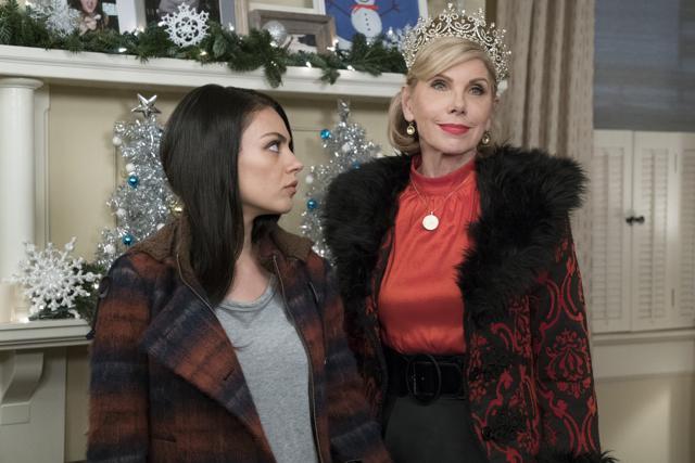 This image released by STX Entertainment shows Mila Kunis, left, and Christine Baranski in the film, A Bad Moms Christmas. (AP) This image released by STX Entertainment shows Mila Kunis, left, and Christine Baranski in the film, A Bad Moms Christmas. (AP)
