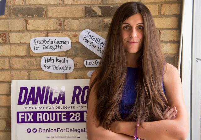 Danica Roem, a Democrat for Delegate in Virginia's district 13, and who is transgender, sits in her campaign office on September 22, 2017, in Manassas, Virginia. (AFP File Photo) Danica Roem, a Democrat for Delegate in Virginia's district 13, and who is transgender, sits in her campaign office on September 22, 2017, in Manassas, Virginia. (AFP File Photo)