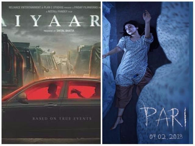 Aiyaary takes on Pari on February 9, 2018. Aiyaary takes on Pari on February 9, 2018.