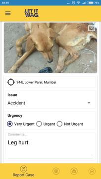 Let It Wag, an app set up by Mumbai techie Yash Sheth, is helping connect animal lovers with vets, ambulance services and even blood donors for pets. Let It Wag, an app set up by Mumbai techie Yash Sheth, is helping connect animal lovers with vets, ambulance services and even blood donors for pets.