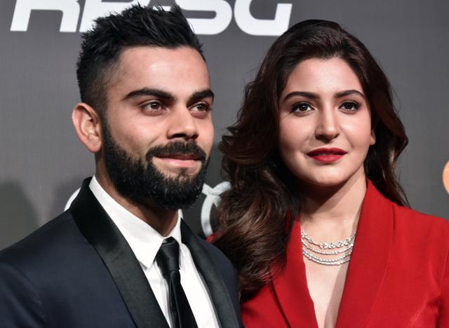 Virat Kohli and Anushka Sharma attended the inaugural Indian Sports Honours in Mumbai. (Kunal Patil/HT Photo) Virat Kohli and Anushka Sharma attended the inaugural Indian Sports Honours in Mumbai. (Kunal Patil/HT Photo)