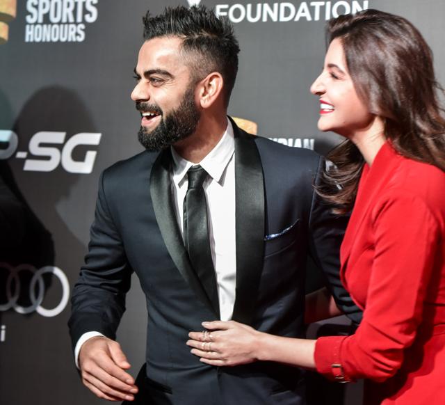 Virat Kohli and Bollywood actress Anushka Sharma. (Kunal Patil/HT Photo) Virat Kohli and Bollywood actress Anushka Sharma. (Kunal Patil/HT Photo)