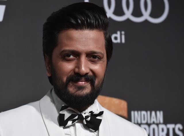 Riteish Deshmukh also attended the inaugural Indian Sports Honours at Grand Hyatt, Kalina,in Mumbai. (Kunal Patil/HT Photo) Riteish Deshmukh also attended the inaugural Indian Sports Honours at Grand Hyatt, Kalina,in Mumbai. (Kunal Patil/HT Photo)