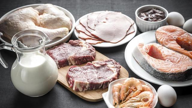 Protein helps muscles repair and heal themselves, while fat is necessary for a variety of bodily functions. (Shutterstock)