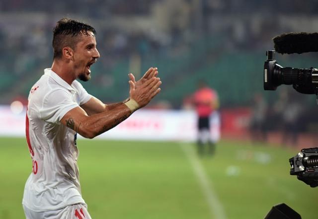Marcelinho was the topscorer in last season’s Indian Super League. (AFP/Getty Images) Marcelinho was the topscorer in last season’s Indian Super League. (AFP/Getty Images)