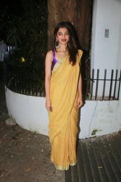 Radhika at an event in Mumbai. (IANS)