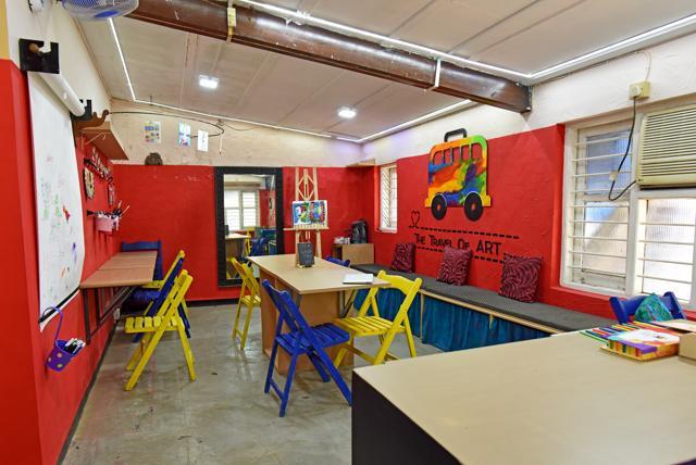 The Travel of Art is a co-working space for artists. (Satyabrata Tripathy / HT Photos )