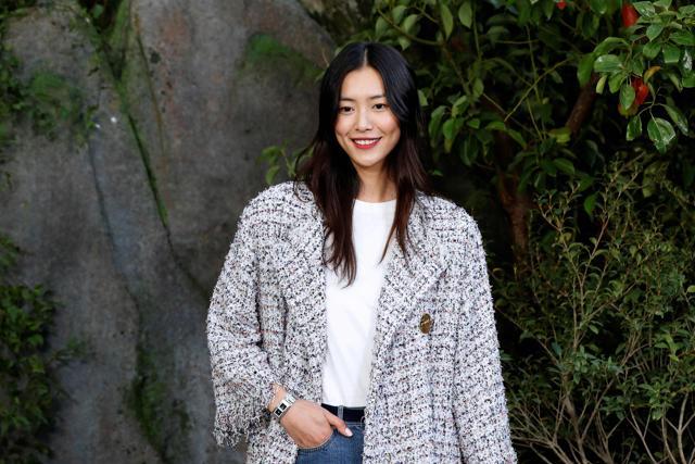 Chinese model Liu Wen is among the six models of Chinese origin to participate in the event. (AFP) Chinese model Liu Wen is among the six models of Chinese origin to participate in the event. (AFP)