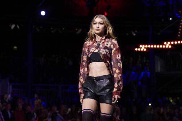 US supermodel Gigi Hadid pulled out of the annual Victoria's Secret fashion show in Shanghai after an online video showing her apparently making a slant-eyes face sparked criticism in China. (AFP Files) US supermodel Gigi Hadid pulled out of the annual Victoria's Secret fashion show in Shanghai after an online video showing her apparently making a slant-eyes face sparked criticism in China. (AFP Files)