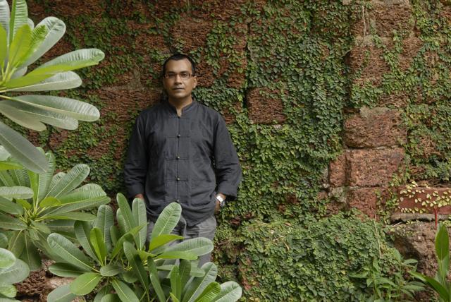 Sudeep Chakravarty at his house in Goa. (Mint file photo)