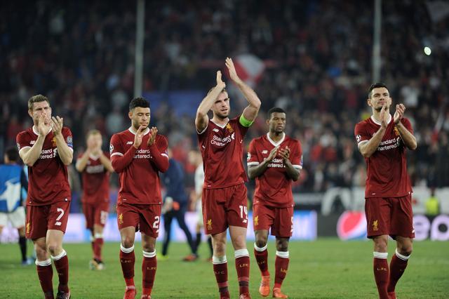 Liverpool’s progress to the last 16 was stalled after a 3-3 draw against Sevilla in the UEFA Champions League. (AFP) Liverpool’s progress to the last 16 was stalled after a 3-3 draw against Sevilla in the UEFA Champions League. (AFP)