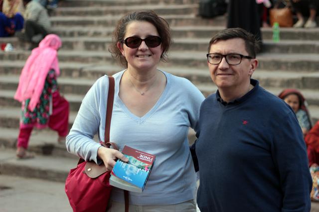 Lawrence and Eric plan to visit Old Delhi again. (Shivam Saxena/ Ht Photo) Lawrence and Eric plan to visit Old Delhi again. (Shivam Saxena/ Ht Photo)