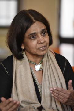 Sunita Narain, Director General, Centre for Science and Environment at the Jaipur Literature Festival 2017 on January 19, 2017. (Saumya Khandelwal/HT PHOTO) Sunita Narain, Director General, Centre for Science and Environment at the Jaipur Literature Festival 2017 on January 19, 2017. (Saumya Khandelwal/HT PHOTO)