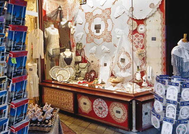 Bruges is also known for its lace (Getty Images) Bruges is also known for its lace (Getty Images)