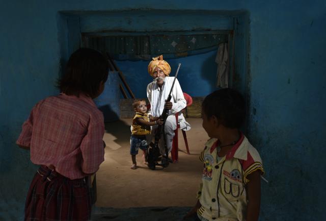 Munna Singh, 70. The former dacoit was once a part of Malkhan Singh’s gang and surrendered with him in 1982. After serving his time in prison, he now enjoys hte company of friends and family in his village home in Bhind, and also be seen teaching children at the village school at times. Munna Singh never married. (Raj K Raj/HT PHOTO) Munna Singh, 70. The former dacoit was once a part of Malkhan Singh’s gang and surrendered with him in 1982. After serving his time in prison, he now enjoys hte company of friends and family in his village home in Bhind, and also be seen teaching children at the village school at times. Munna Singh never married. (Raj K Raj/HT PHOTO)