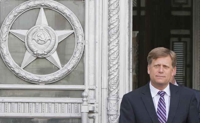 FILE - In this May 15, 2013 file photo, U.S. Ambassador to Russia Michael McFaul leaves the Foreign Ministry in Moscow, Russia. McFaul, who served as ambassador from 2012 to 2014, was angry to learn that he was sent a phishing email in 2015 - and was told nothing about it by the FBI. (AP) FILE - In this May 15, 2013 file photo, U.S. Ambassador to Russia Michael McFaul leaves the Foreign Ministry in Moscow, Russia. McFaul, who served as ambassador from 2012 to 2014, was angry to learn that he was sent a phishing email in 2015 - and was told nothing about it by the FBI. (AP)