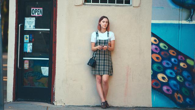 Saoirse Ronan in a still from Lady Bird. Saoirse Ronan in a still from Lady Bird.