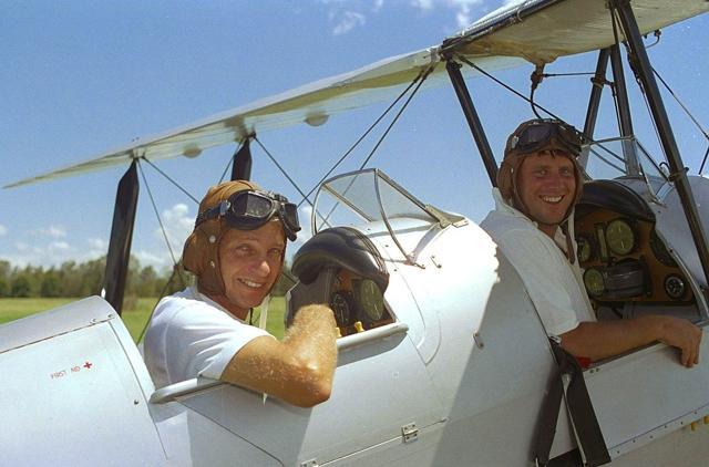 David Gower’s tour in 1991 was marred by controversy due to the Tiger Moth incident, in which he flew a plane close to the ground in the middle of a warm-up game. (Twitter) David Gower’s tour in 1991 was marred by controversy due to the Tiger Moth incident, in which he flew a plane close to the ground in the middle of a warm-up game. (Twitter)
