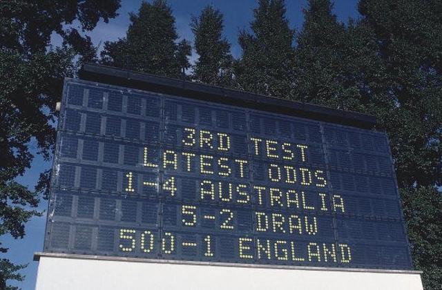 England’s chances of winning the Headingley Test in 1981 was 500-1, but Dennis Lillee and Rodney Marsh placed bets which resulted in some controversy. (Twitter) England’s chances of winning the Headingley Test in 1981 was 500-1, but Dennis Lillee and Rodney Marsh placed bets which resulted in some controversy. (Twitter)