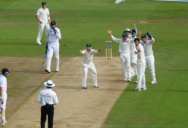 Stuart Broad refused to walk when he edged a delivery during the 2013 Test in Trent Bridge. (Getty Images) Stuart Broad refused to walk when he edged a delivery during the 2013 Test in Trent Bridge. (Getty Images)